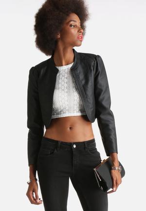 Rich Faux Leather Jacket
