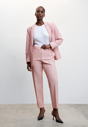 Plus trousers borevi - mid pink