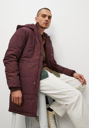 Aarhon® Mens Longline Jacket Mens Long Winter Coat Padded Hood Jacket Sizes  UK S - XL (S, Navy) : Amazon.co.uk: Everything Else
