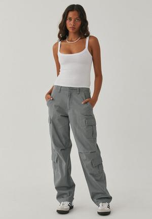 Gray Y2K Cargo Pants | Shop All | rue21