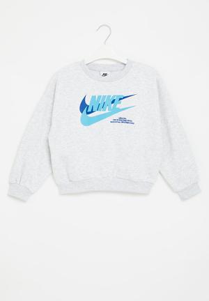 Nike archive black scribble best sale logo sweatshirt