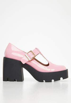 Paloma heel - pink pat