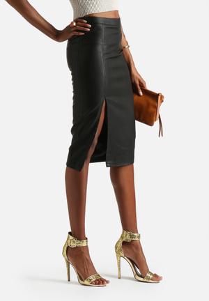 Khloe PU Skirt