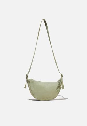 Calvin Klein Jeans CITY ROUND SHOULDER - Handbag - travertine/beige 