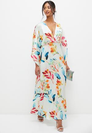 Rimmel Printed Silk Shirt Dress in Multicoloured - Max Mara