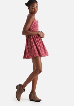 Tile Print Sun Dress
