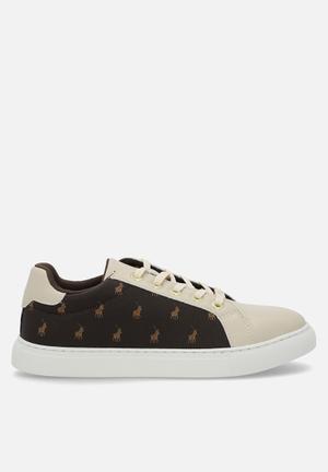 Sneakers Louis Vuitton Louis Vuitton Luxembourg Brown Monogram Leather EU 42 UK 8