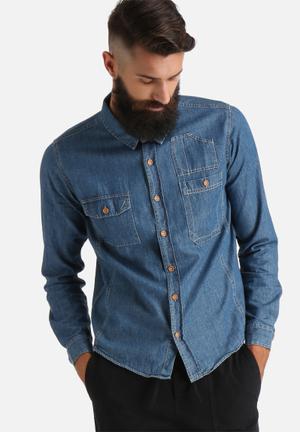 Long Sleeved Denim Shirt