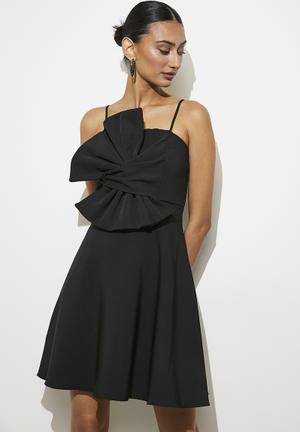 Sexy Black Formal Evening Dress with Slit Sheath Feather Prom Dress FD –  Viniodress