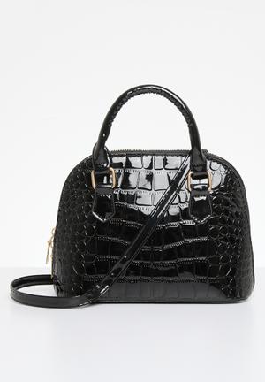 Handbags Shoulder Black Pu Ladies Hand Bag, 220 G, Size: 160 X 240
