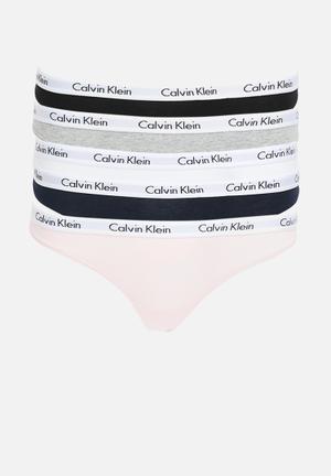 Calvin Klein Underwear WMNS BIKINI 5-PACK Multi - PRIDE COMBO