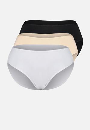 2pcs Girls 100% Silk Bikinis Underwear Black Knickers Kids Panties Size  10-12 