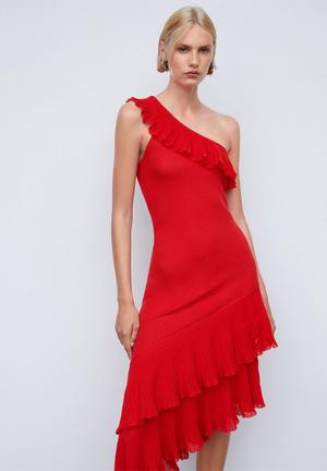 Dress oley - red