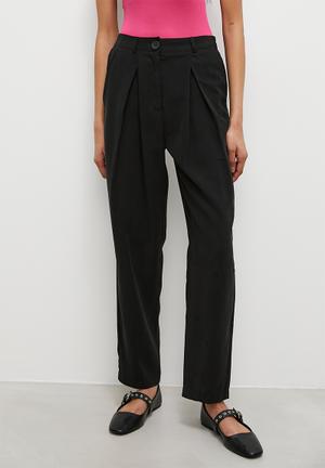 High Waisted Solid Color Pant