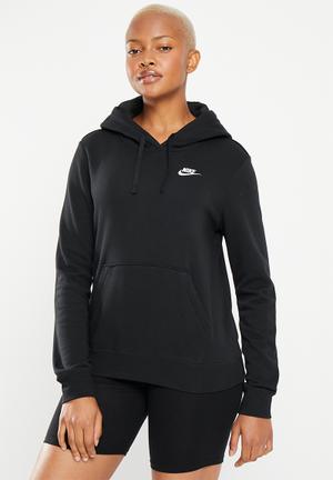Nike Sportswear Club Fleece Women's Oversized Crop Graphic Hoodie Size -  Small, Orange Trance/Heather-white at  Women's Clothing store
