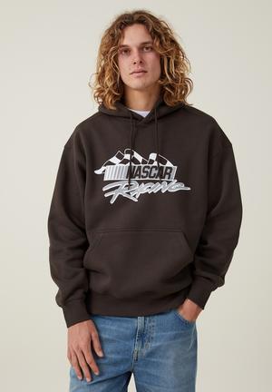 HUGO Men's Flock AOP Hoodie