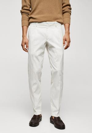 High-rise wideleg trousers - Women | Mango USA