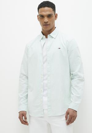 Tommy Hilfiger Premium Linen Shirt In White