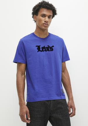 Levi's relaxed fit t-shirt with allover logo print in multi