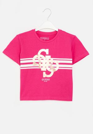 JUNIOR CORE - Print T-shirt - alabaster pink