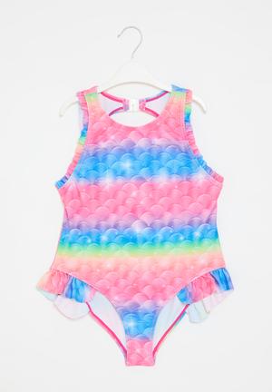 Boys Girls Swimming Costume-Blue, Pink and Multi Colours in Ojota