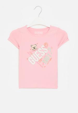 JUNIOR CORE - Print T-shirt - alabaster pink