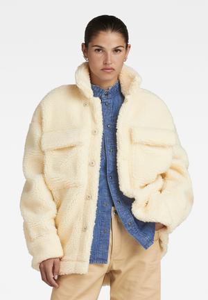 Oversized teddy outlet bear jacket