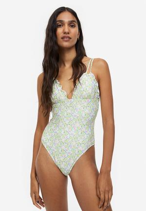 Roxy Love The Muse One-Piece Swimsuit - Bright White