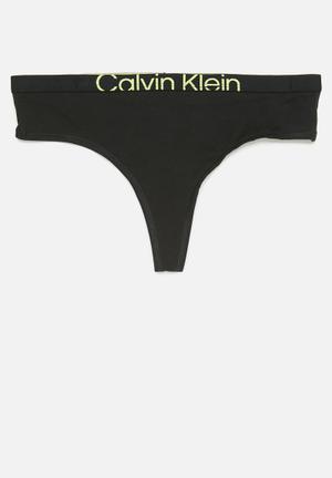 Calvin Klein Ck One Originals Tanga Brazilian Briefs in Black