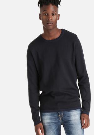 Plain Knit Crew