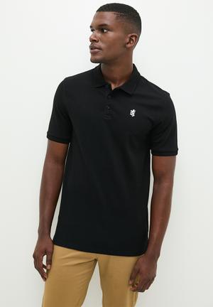 Black golf hotsell shirts for sale