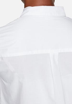 She L/S Shirt Dress - White Jacqueline de Yong Casual | Superbalist.com