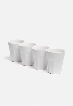 Set of 4 water glasses