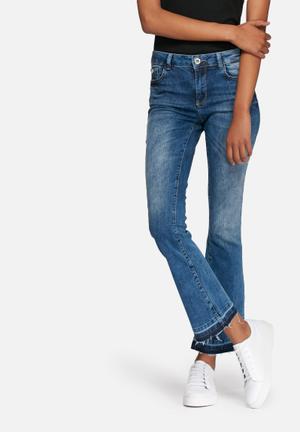 Nadia cropped flared jeans
