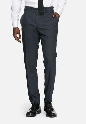 Roy slim check trousers