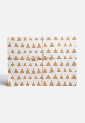 Triangle placemat set of 2