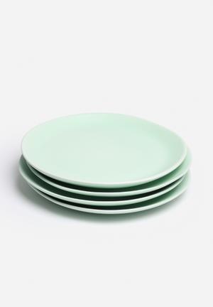 Side plate set of 4