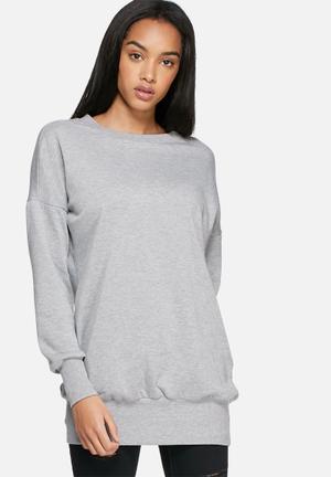 Longline sweat top