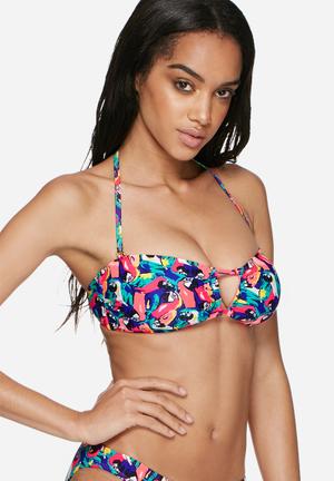 Parrot bandeau top