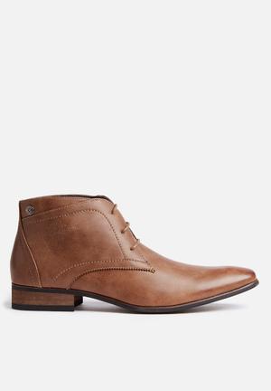 Distressed ankle boot