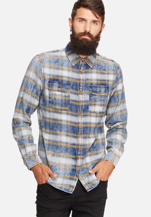 Burn regular fit utility shirt