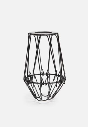 Small cage wire lamp shade