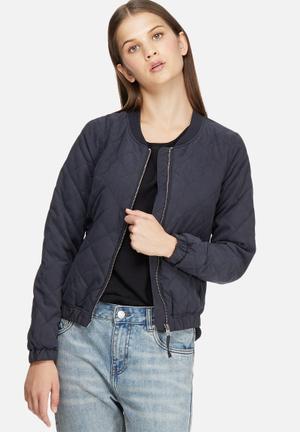 New Treasure quilted bomber