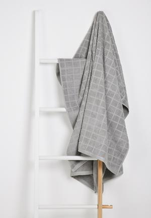 Cube bath sheet