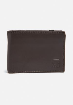 Cart leather wallet