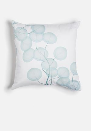 Blueberry printed cushion