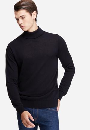 Basic roll neck pullover
