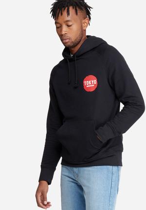 Graphic pullover hoodie sweat