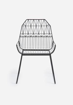 Parth wire chair