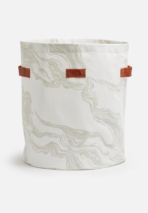 Mineral laundry basket